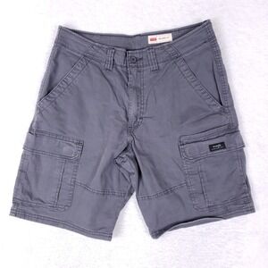 Wrangler Relaxed Fit Cargo Shorts 32 Grey